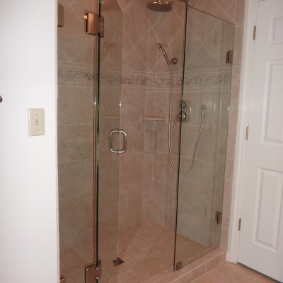 Custom shower remodel 34